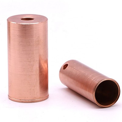 OEM CNC Machining M8 Custom Brushed Brass Aluminium Bronze Bushing